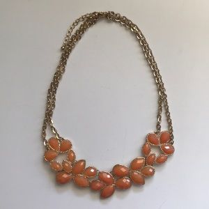 *BOGO* Coral statement necklace